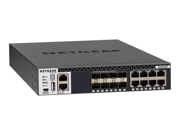 Switch M4300-8X8F 16-Port 10GB Stackable Managed Switch 8x10GBASE-T 8xSFP+ Layer