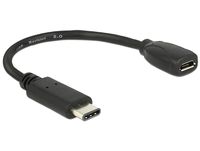 Delock USB-Adapter - 24 pin USB-C (M) zu Micro-USB Typ B (W)