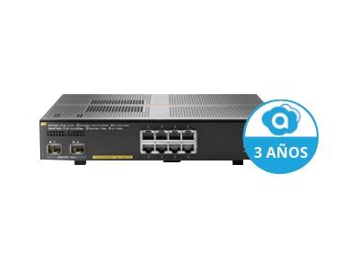 Aruba 2930F 8G PoE+ 2SFP+ - Switch - L3 - managed - 8 x 10/100/1000 (PoE+)