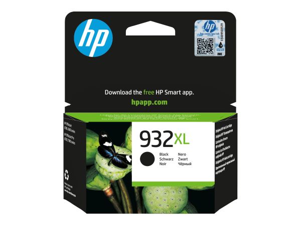 HP Tintenpatrone 932XL schwarz f. Officejet