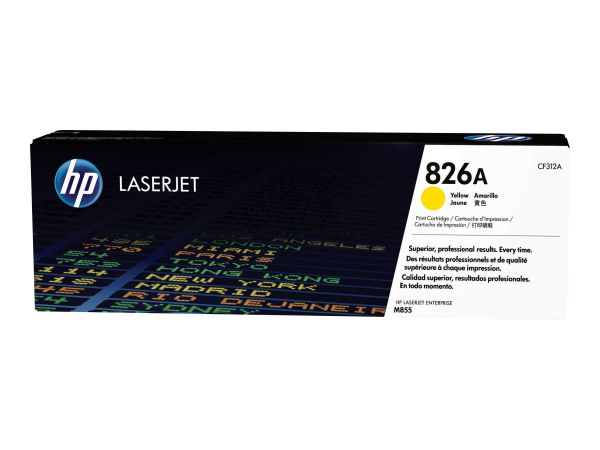 HP 826A - Gelb - Original - LaserJet - Tonerpatrone (CF312A)