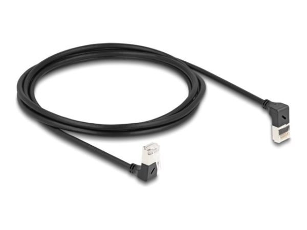 Delock Patch-Kabel - RJ-45 (M) nach oben angewinkelt zu RJ-45 (M)