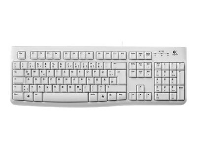 Tastatur K120 f. Business weiß