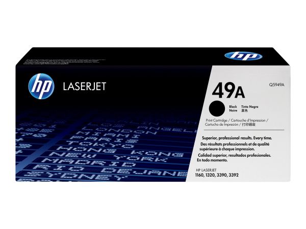 HP Toner Q5949A schwarz für HP LaserJet 1160/1320 ca.2.500 Seiten