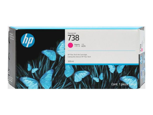 HP 738 - 300 ml - Magenta - original - DesignJet