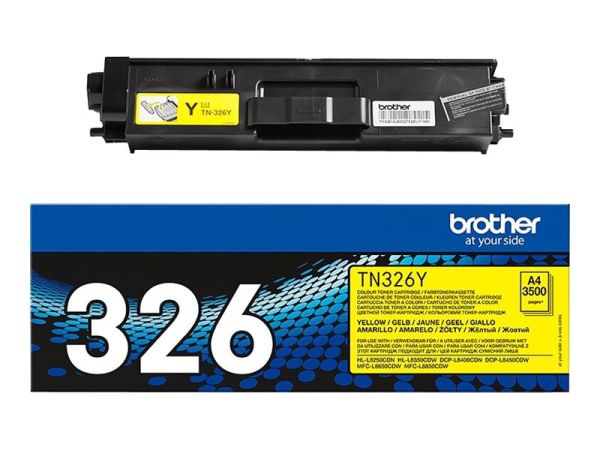 Toner TN-326Y gelb f. HL-L8250CDN/L8350CDW 3.500 Seiten