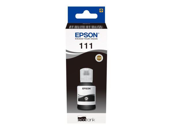 Epson 111 EcoTank Pigment black ink bottle, Tinte