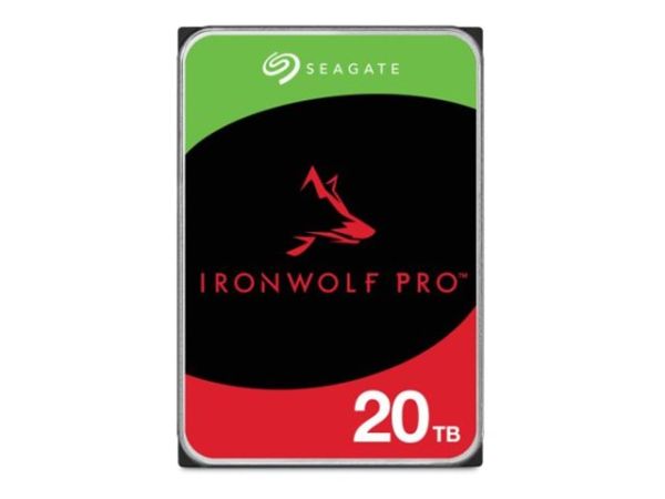 Seagate IronWolf Pro ST20000NT001 - Festplatte - 20 TB - intern - 3.5" (8.9 cm)