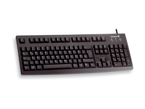 Tastatur G83-6105 USB deutsch/kyrillisch schwarz