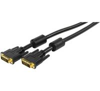 exertis Connect EXC 127671 - 3 m - DVI-I - DVI-I - Männlich - Männlich - Schwarz