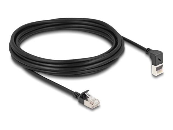 Delock Patch-Kabel - RJ-45 (M) nach oben angewinkelt zu RJ-45 (M)