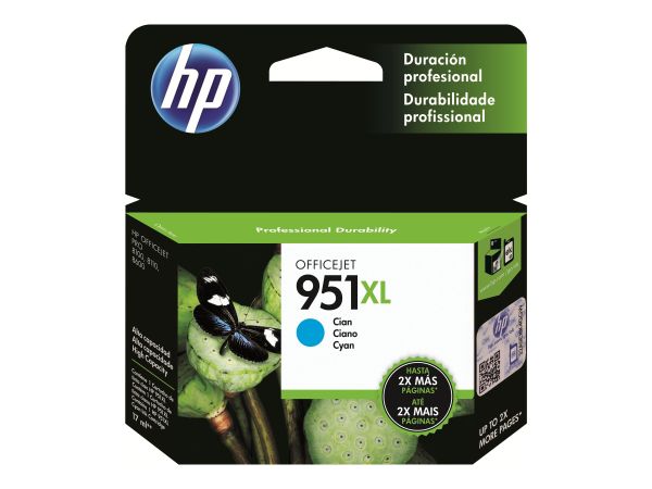 HP 951XL - 24 ml - Hohe Ergiebigkeit - Cyan - original