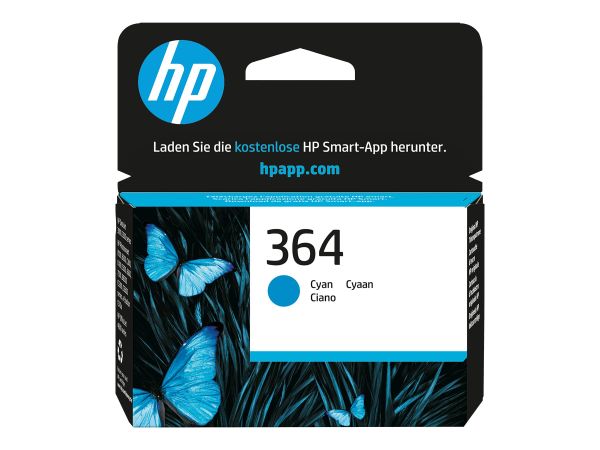 HP 364 - 3 ml - Cyan - original - Tintenpatrone