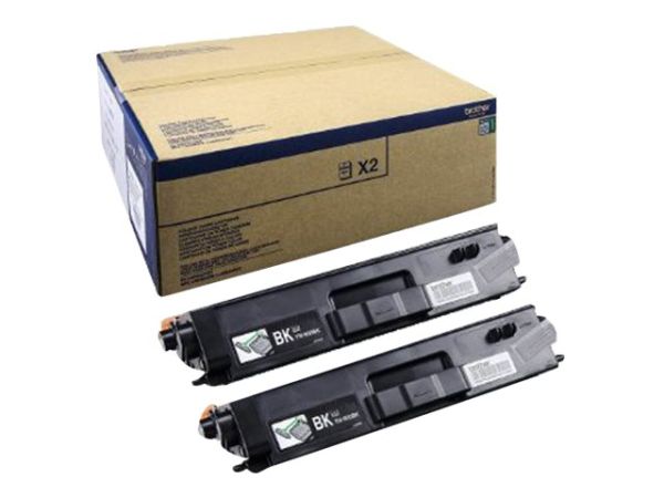 Brother TN900BK - 2er-Pack - Schwarz - Original