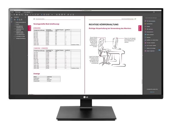 LG 27BN65QP-B - LED-Monitor - 68.6 cm (27") - 2560 x 1440 QHD @ 75 Hz