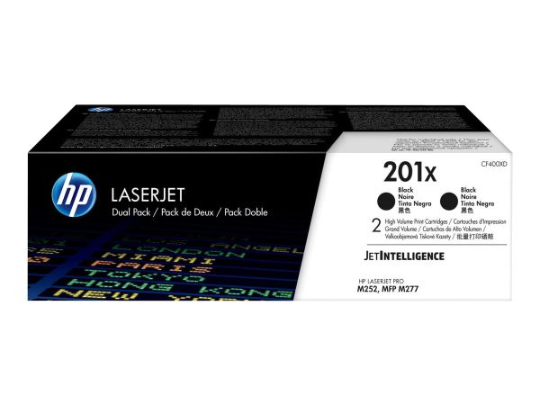 HP Toner 201X schwarz 2er-Pack