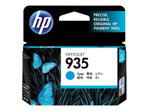 HP 935 - Cyan - original - Tintenpatrone - für Officejet 6812, 6815, 6820