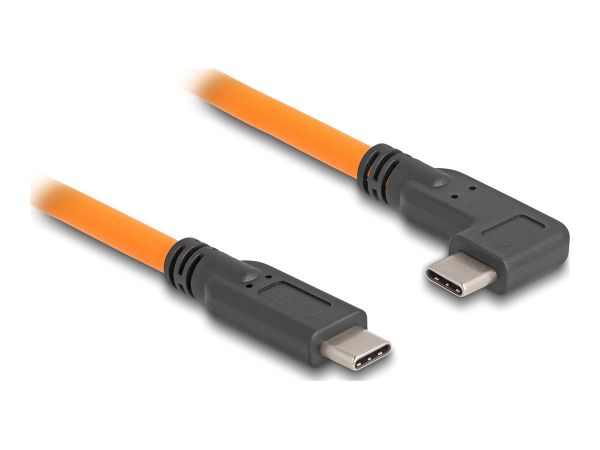 Delock USB-Kabel - 24 pin USB-C (M) gewinkelt zu 24 pin USB-C (M)