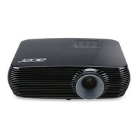 Acer Beamer X1228H 4800 Lumen DLP 3D XGA black - Digital-Projektor - DLP/DMD