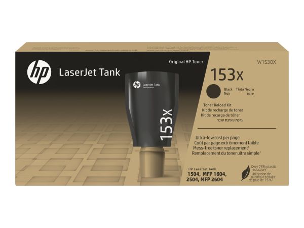 HP 153X - Mit hoher Kapazität - Schwarz - original - LaserJet - Tonerpatrone (W1530X)