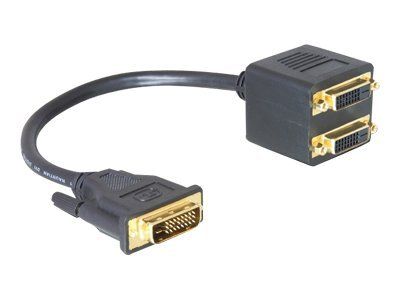 Delock DVI-Adapter - DVI-D (M) zu DVI-D (W)