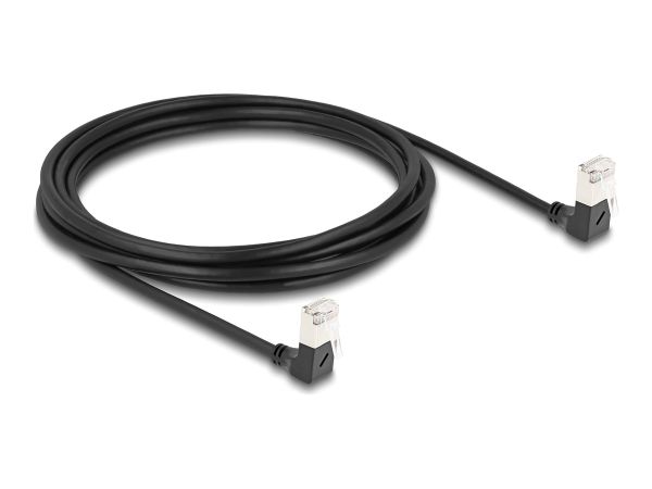 Delock Patch-Kabel - RJ-45 (M) nach unten abgewinkelt zu RJ-45 (M)