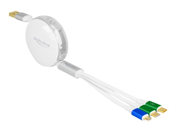 Delock USB-Kabel - USB (M) zu Micro-USB Typ B, 24 pin USB-C (M)