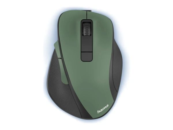 Hama MW-500 Recharge - Maus - ergonomisch - Für Rechtshänder - optisch - 6 Tasten - kabellos - 2.4 G