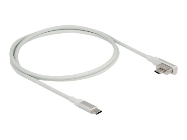 Delock USB-Kabel - 24 pin USB-C (M) abgewinkelt, magnetisch zu 24 pin USB-C (M)