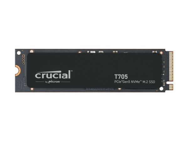Crucial T705 - SSD - verschlüsselt - 2 TB - intern - M.2 2280 - PCI Express 5.0 (NVMe)