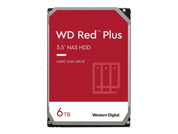 Western Digital WD Red Plus 6TB SATA 6G