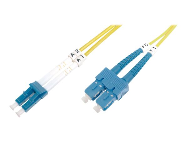 DIGITUS Fiber Optic Singlemode Patchkabel SC ( APC ) to LC ( PC )