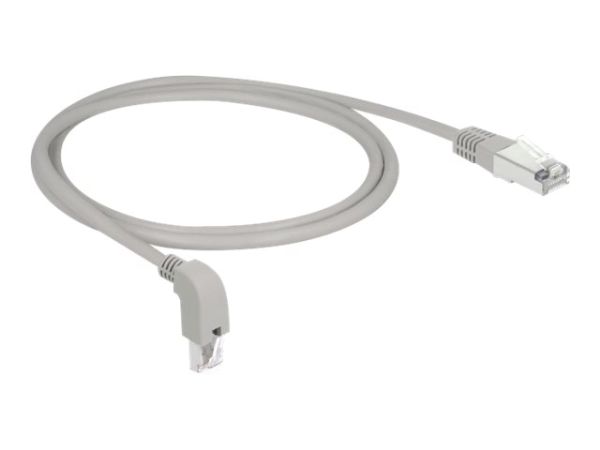 Delock Patch-Kabel - RJ-45 (M) nach unten gewinkelt zu RJ-45 (M)