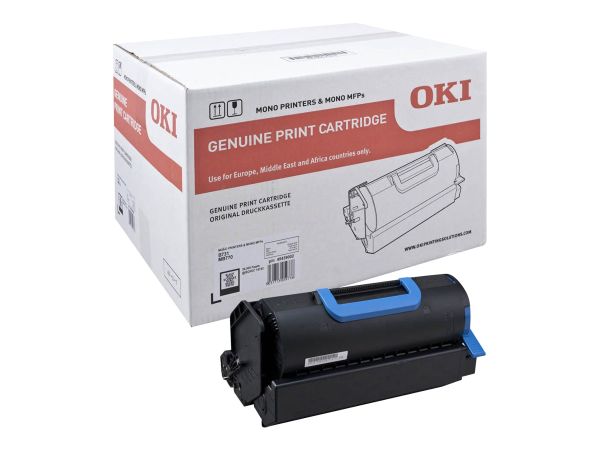 OKI Schwarz - Original - Tonerpatrone - für MB770dfnfax