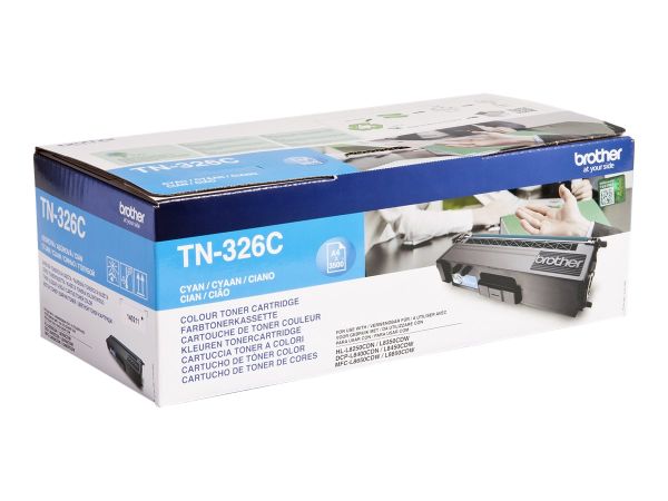 Toner TN-326C cyan f. HL-L8250CDN/L8350CDW 3.500 Seiten