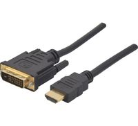 exertis Connect Hypertec 127971-HY - 15 m - HDMI Typ A (Standard) - DVI-D - Männlich - Männlich - Ge