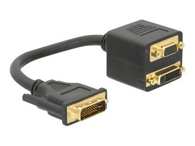 Delock VGA-Adapter - DVI-I (M) zu HD-15 (VGA)