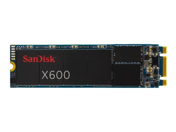 SanDisk X600 - SSD - verschlüsselt - 128 GB - intern - M.2 2280 - SATA 6Gb/s - Self-Encrypting Drive