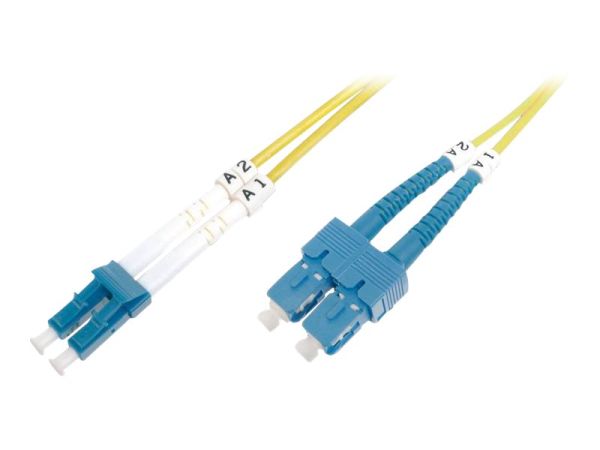 DIGITUS Fiber Optic Singlemode Patchkabel SC ( APC ) to LC ( PC )