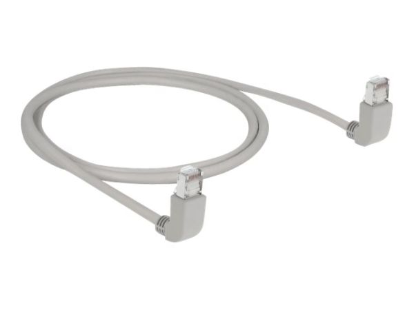 Delock Patch-Kabel - RJ-45 (M) nach oben gewinkelt zu RJ-45 (M)