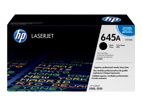 HP Toner C9730A schwarz für HP Color LaserJet 5500 Serie