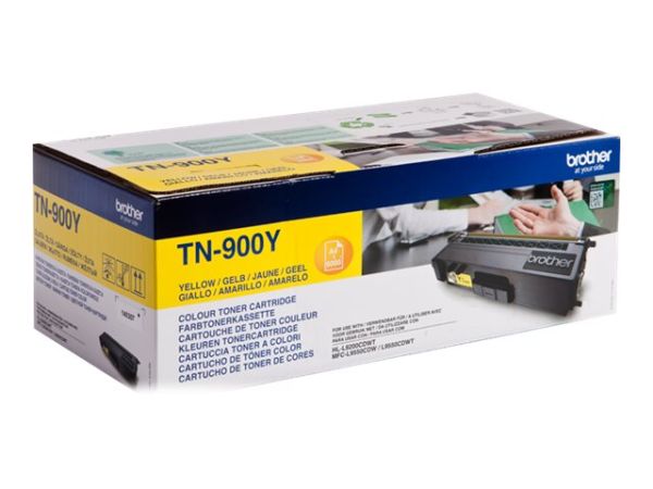 Brother TN900y - Gelb - Original - Tonerpatrone