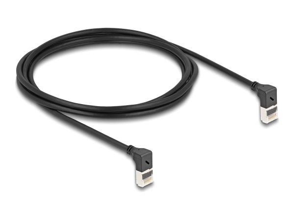 Delock Patch-Kabel - RJ-45 (M) nach oben angewinkelt zu RJ-45 (M)