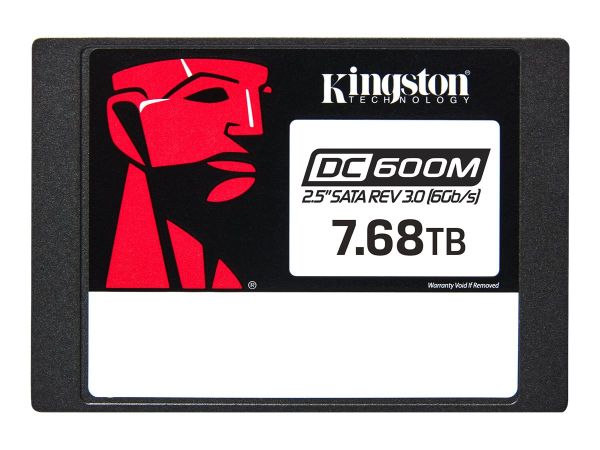 Kingston DC600M - SSD - Mixed Use - 7.68 TB - intern - 2.5" (6.4 cm)