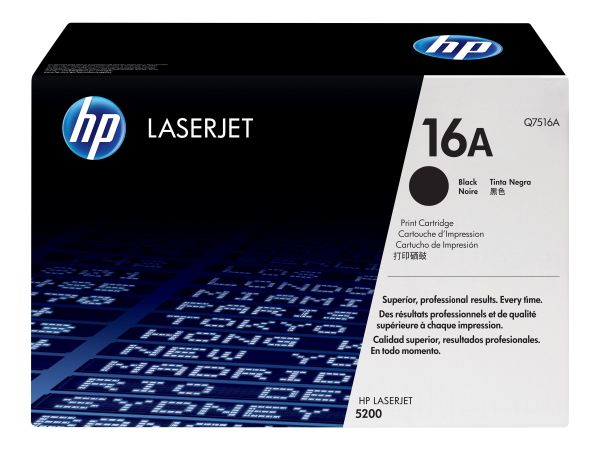 HP 16A - Schwarz - original - LaserJet - Tonerpatrone (Q7516A)