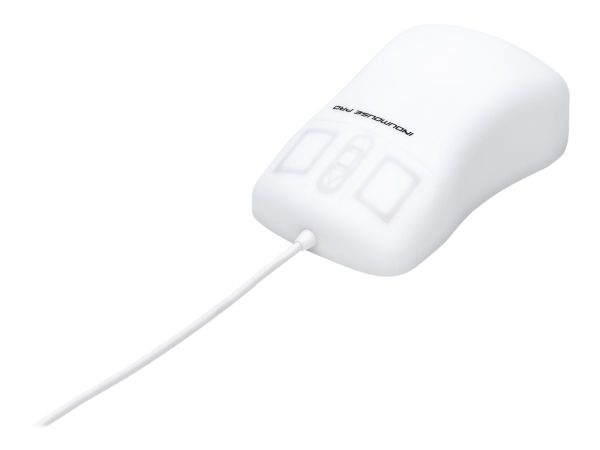 Maus Pro TKH-MOUSE-PRO-IP68-WHITE-USB InduMouse Pro mit Track-On-Glass-Funktion