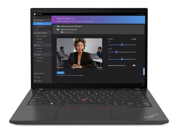 Lenovo ThinkPad T14 Gen 4 21HD - 180°-Scharnierdesign - Intel Core i7 1355U / 1.7 GHz - Win 11 Pro -