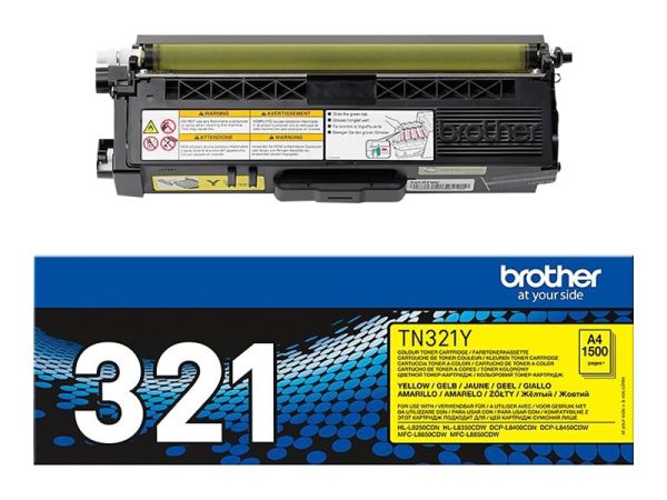 Toner TN-321Y gelb f. HL-L8250CDN/L8350CDW 1.500 Seiten