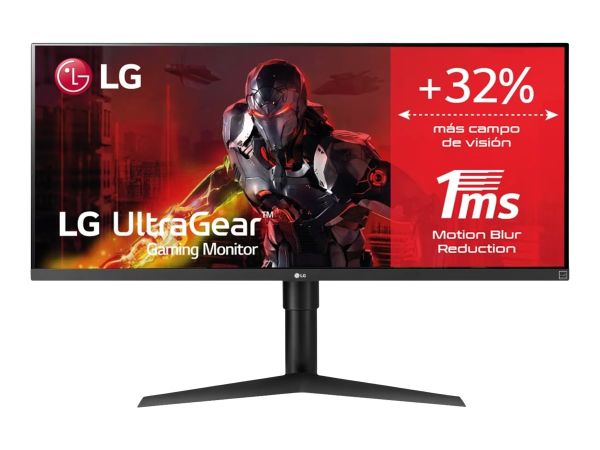 LG UltraWide 34WP65CP-B - LED-Monitor - gebogen - 86.6 cm (34")