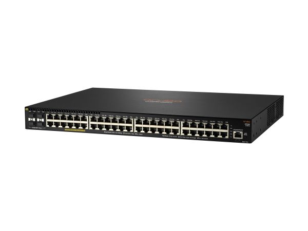 HPE Aruba 2930F 48G PoE+ 4SFP+ TAA - Switch - L3 - managed - 48 x 10/100/1000 (PoE+)